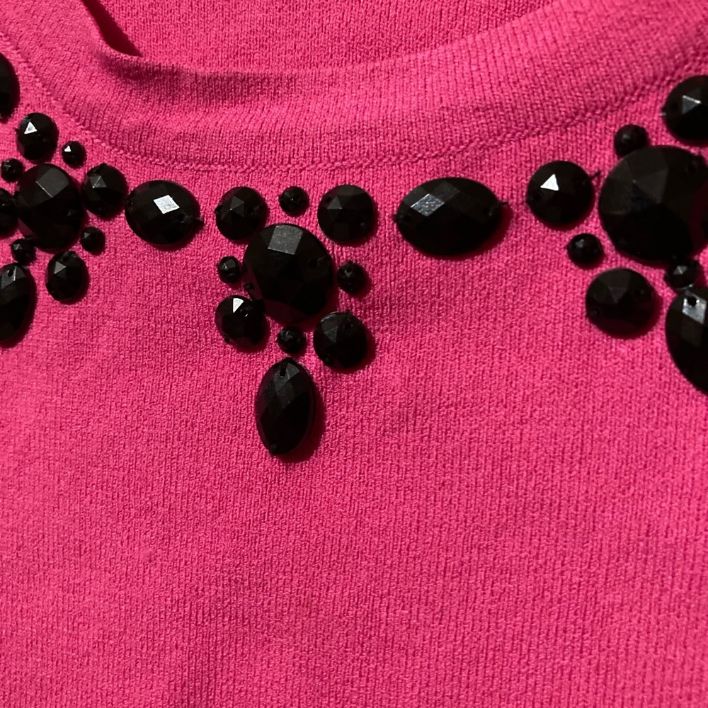 Laura Ashley size L Pink Top